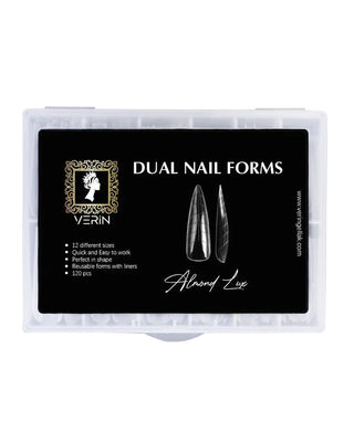 Dual Nail Forms Almond Lux Verin Nails