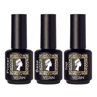 Set primer-base medium-top no wipe Verin Nails