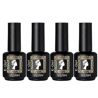 E-Gel Set 4 kleuren Verin Nails