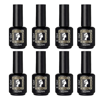 E-Gel set 8 kleuren Verin Nails