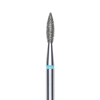 Staleks Diamond Frees Bit Flame Sharp Blue 2.1mm (Manicure Pedicure) By Fay