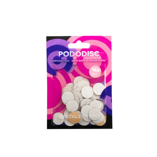 Staleks White Refill Pads For Pododisc S 180 grit (50 pc) By Fay