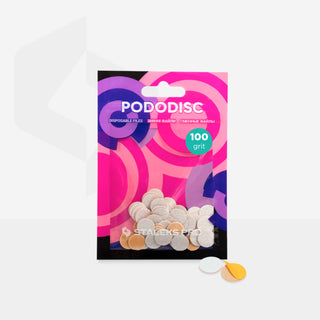 Staleks White Refill Pads For Pododisc XS 100 grit (50 pc) By Fay